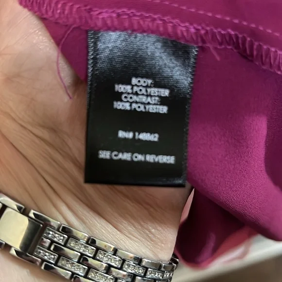 Torrid size 4 Purple color block tank NWT - Picture 4 of 5